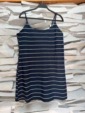 Abercrombie & Fitch Romper/ Workout Strappy Dress. Sz LT. Body Sculpting!